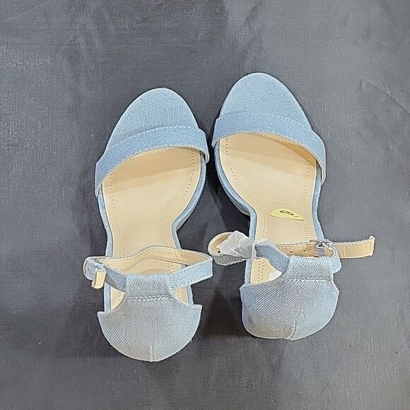 BRAND NEW WILD DIVA LOUNGS BLOCK HIGH HEEL STILETTOS SANDAL - Picture 6 of 15